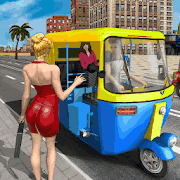 City Rickshaw Simulator Games MOD APK