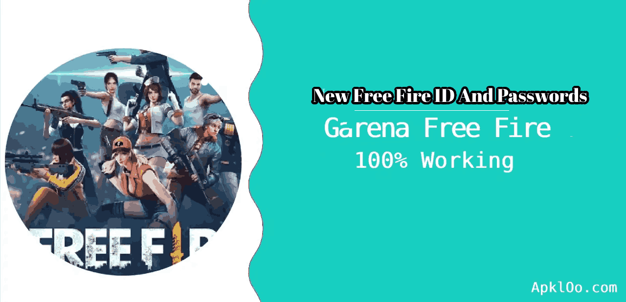 Free Fire Id and password
