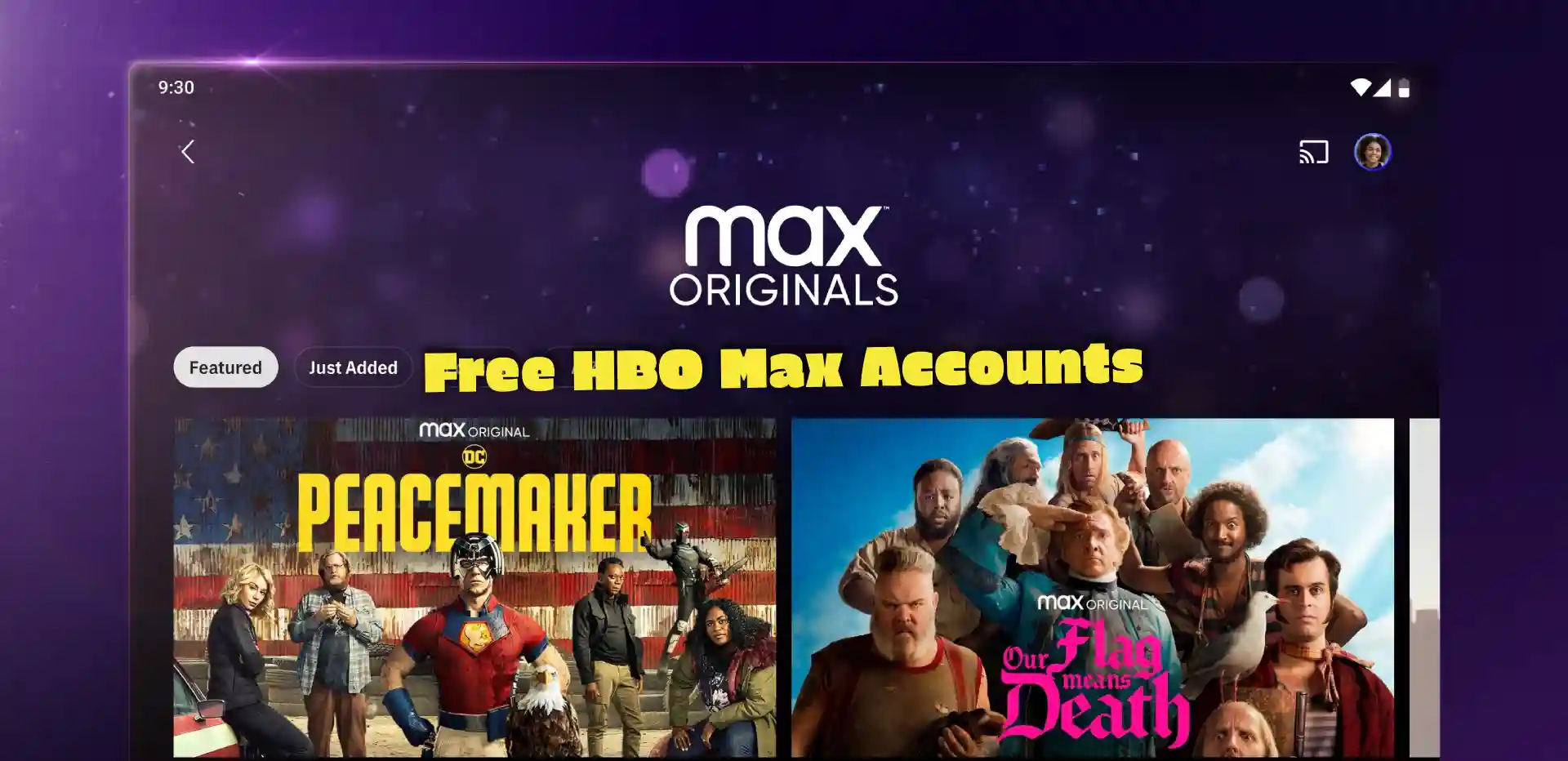  Free HBO Max Accounts