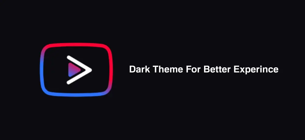 Dark Theme For Better Experince