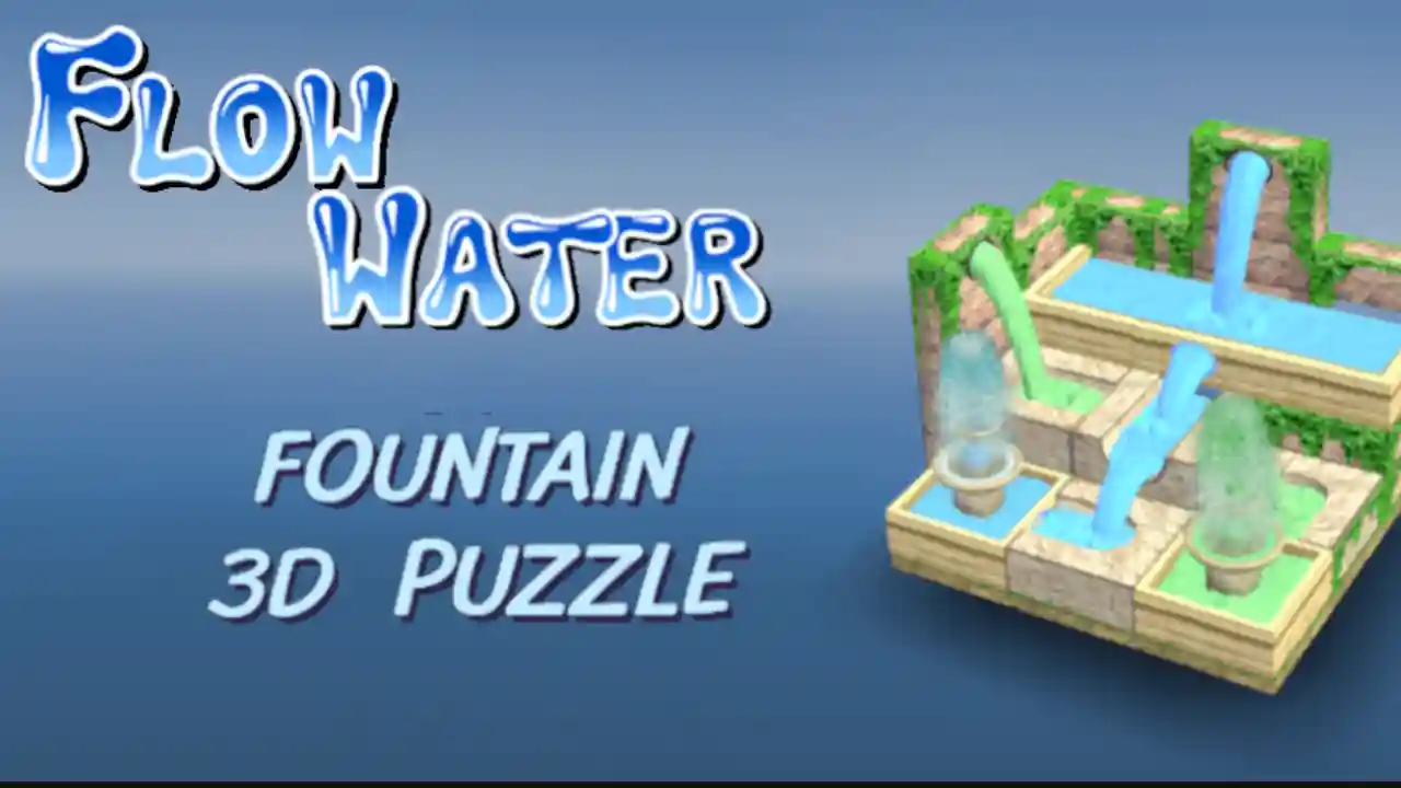 Flow Water Fountain 3D Puzzle MOD APK
